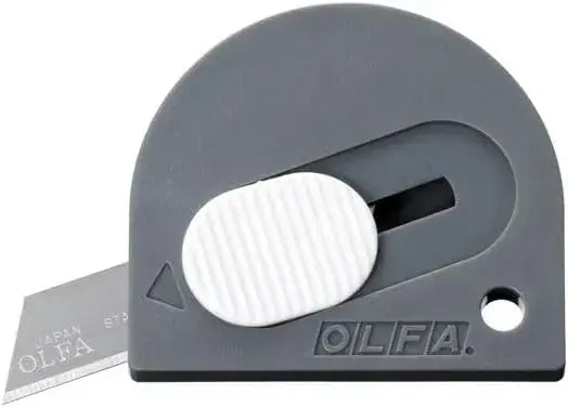Olfa Touch Knife R Magnetic Mini Cutter Charcoal Gray