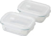 Pearl Metal Storage Box Case Container with Gasket - Clear 380ml - 4549308700268