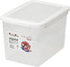 Pearl Metal Storage Box Case Container with Gasket - White 35.5x25x23.5cm - 4549308563627