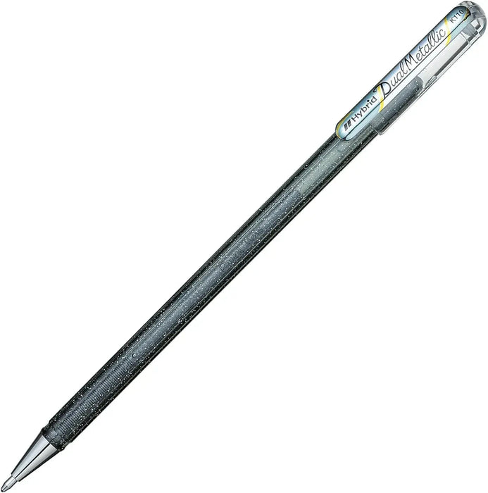 Pentel Dual Metallic Ball Pen Set - Silver - 4902506340597