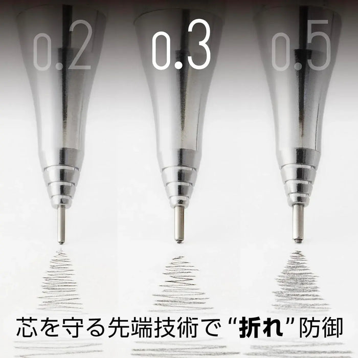 Pentel Orenz Mechanical Pencil 0.3 mm White Barrel
