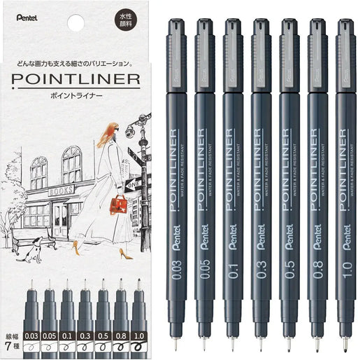 Pentel Point Liner Water Based Pen