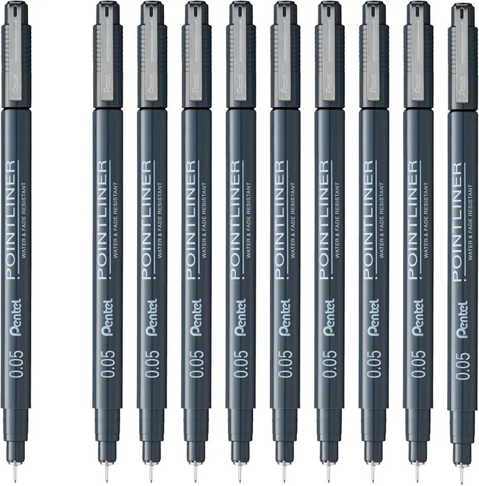 Pentel Point Liner Water Based Pen - 0.05mm - 4902506427212
