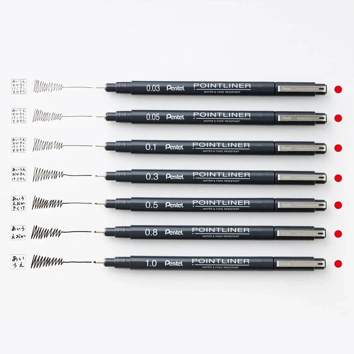 Pentel Point Liner Water Based Pen