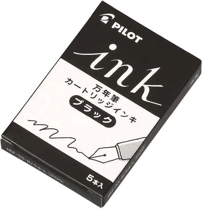 Pilot IRF50S10B Fountain Pen Ink Cartridges Black Pack of 50