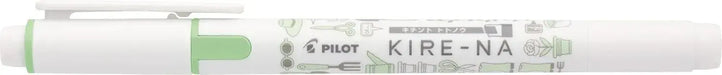 Pilot Kire-Na Fluorescent Highlighter - Green - 4902505702471