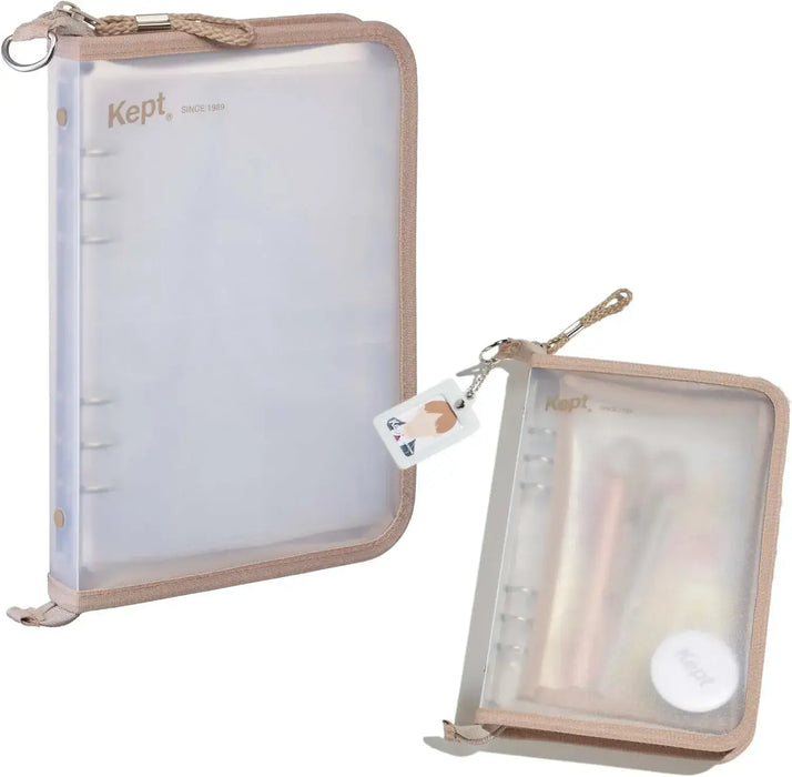 Raymay Fujii Kept Multi Storage Binder File - Sand Beige A5 - 4902562498188