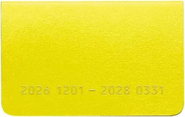 Raymay Fujii Monthly Block Planner Diary - Yellow - 4902562522883