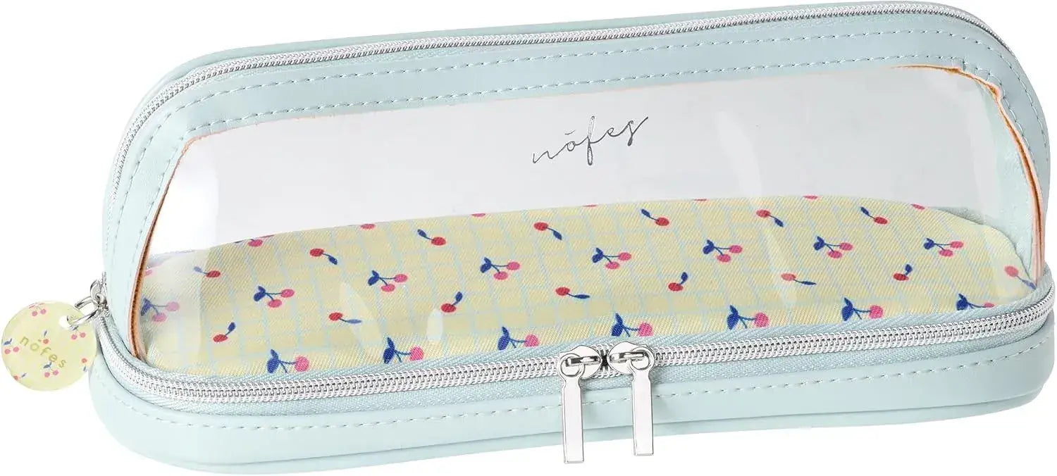 Raymay Fujii Noves 2 Layer Pen Pouch - Candy Blue - 4902562520865