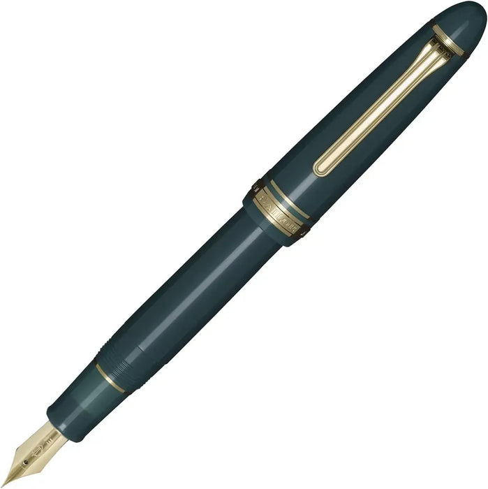 Sailor Profit Casual L Basis Gold Trim Fountain Pen Japan Fine Nib - Green Ultra Fine - 4901680611714