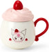 Sanrio Cinnamon Roll Strawberry Whipped Cake Mug - Chromium - 4550624284257