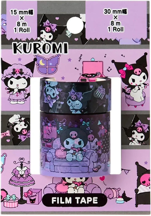 Sanrio Hello Kitty Film Tape Adhesive Stationery - Chromium - 4550624585989