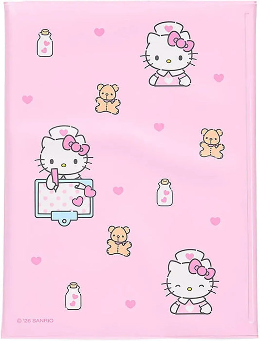 Sanrio Hello Kitty Medicine Notebook and Exam Ticket Case