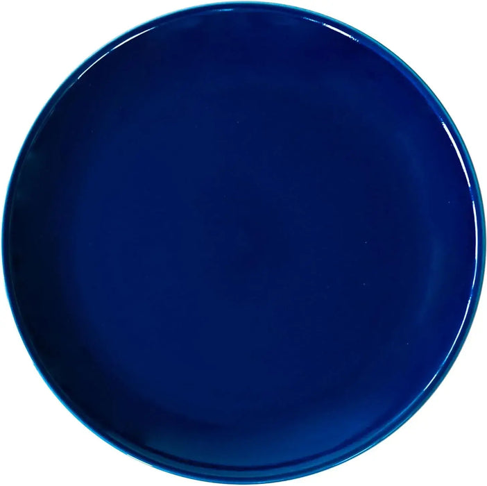 Seikai Pottery Hasami Yaki Common Plate - 18cm Navy - 4965451132099