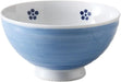 Seikai Toki Arita Ware Rice Bowl - Big-Small Plum Rolls - 4965451740706