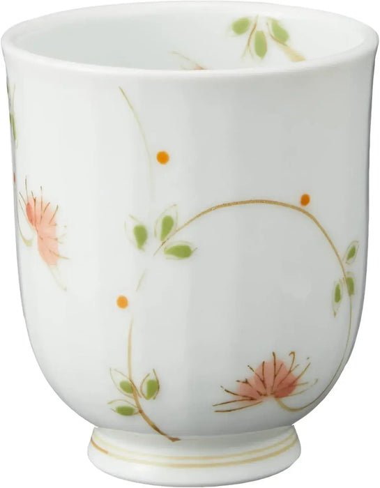 Seikai Toki Haruka Lightweight Teacup Microwave Safe Dishware - Red - 4965451728063