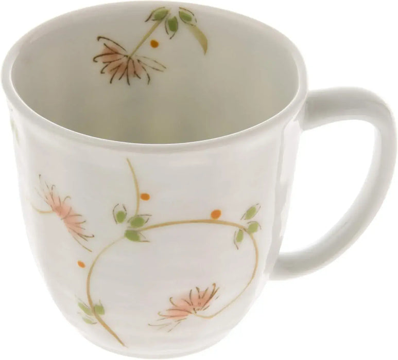 Seikai Toki Haruka Lightweight Teacup Microwave Safe Dishware - Mug Red - 4965451728049