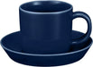 Seikai Toki Hasami Ware Common Demitas Cup and Saucer - Blue - 4965451182902
