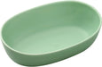 Seikai Toki Hasami Ware Essence Oval Bowl - Green M - 4965451144696
