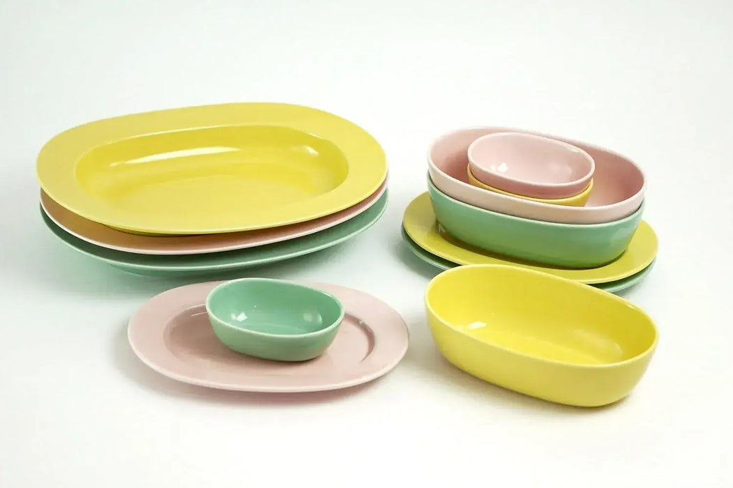 Seikai Toki Hasami Ware Essence Oval Bowl