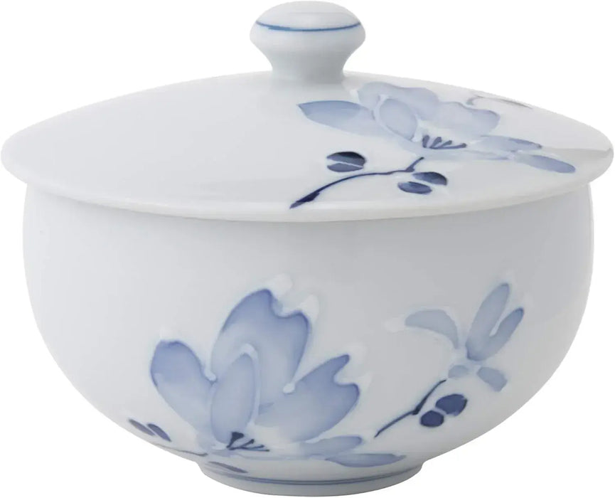 Seikai Toki Hasami Ware Rice Bowl Flower Pattern - Tea Cup - 4965451731995