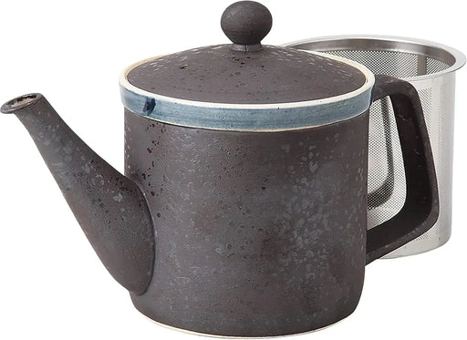 Seikai Toki Hasami Ware Teapot - Black Ceramic - 4965451628110