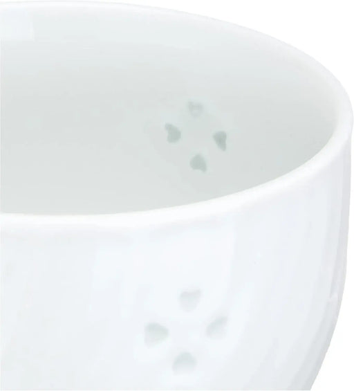 Seikai Toki Hasami Ware Tsubo Tea Cup with Firefly Relief Pattern