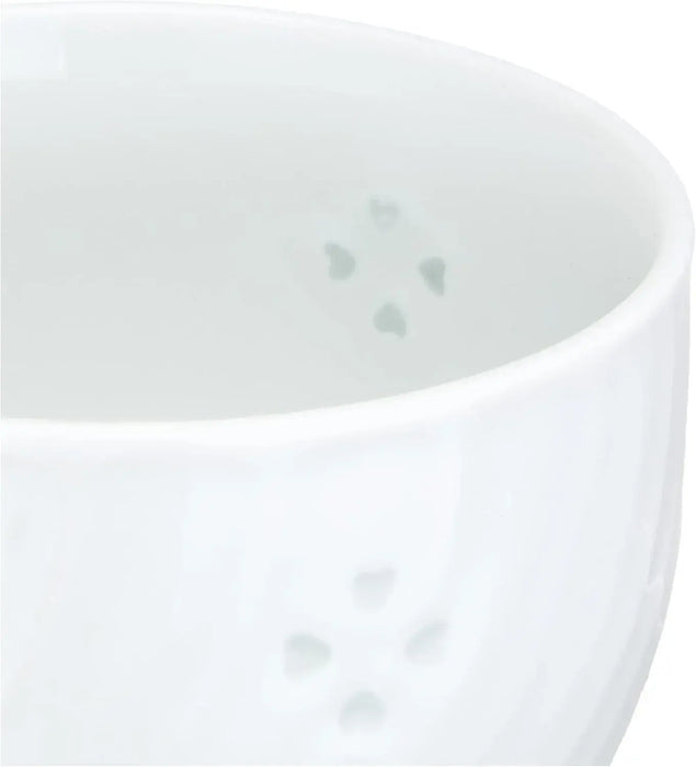 Seikai Toki Hasami Ware Tsubo Tea Cup with Firefly Relief Pattern