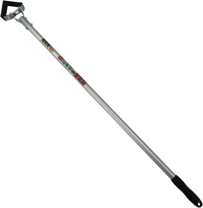 Senkichi Stainless Steel Multi-Purpose Weeding Hoe with Aluminum Handle - 1,400mm Push Weed Scraper - 4977292666350