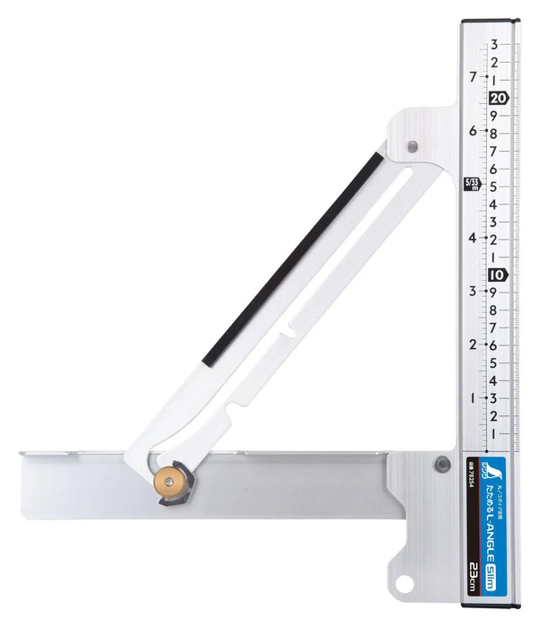 Shinwa Sokutei Slim Folding L Angle Circular Saw Guide Ruler 23cm