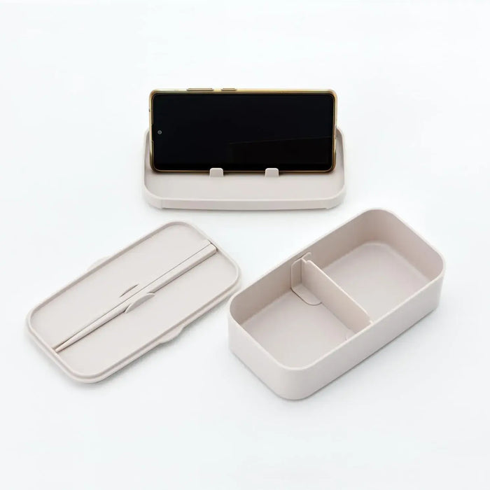 Skater Bento Box with Smartphone Stand Microwave Dishwasher Safe
