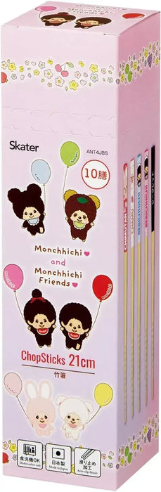 Skater Monchich Non Slip Dishwasher Safe Chopsticks