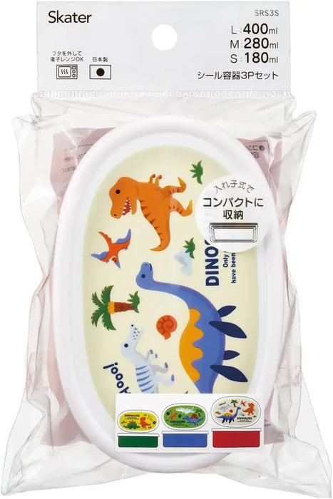 Skater SRS3S-A Bento Box Sealing Storage Container Made in Japan