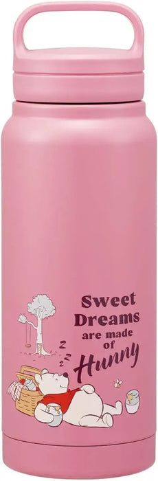 Skater Thermal Insulated Stainless Steel Mug Bottle - Pink - 4973307745294