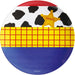 Skater Toy Story Melamine Plate - Woody Costume - 4973307737909