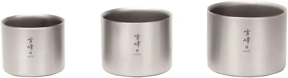 Snow Peak Stacking Mug Titanium