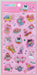 Sun-Star Stationery Tamagotchi Puffy Sticker Set - Pink - 4901770057019