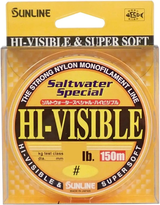 Sunline Nylon Line Saltwater Special High Visibility Fishing Line - No. 7
 - 4968813920327