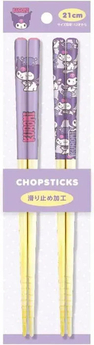 T's Factory Bamboo Chopsticks Sanrio Pair Chopsticks - Chrome - 4548626177486