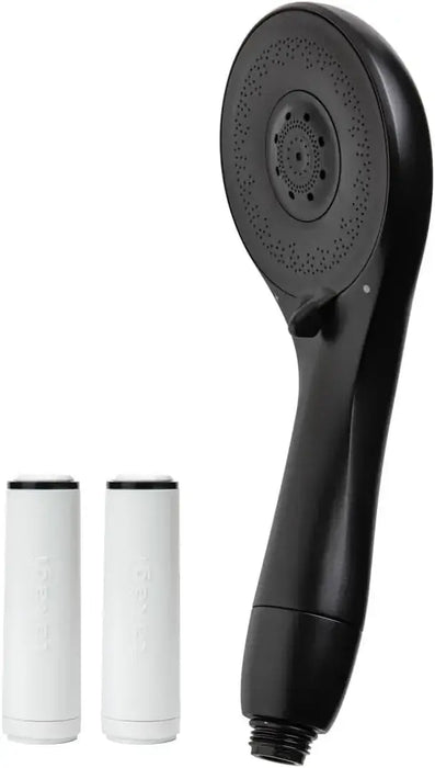 Takagi Ultra Fine Bubble Water Purification Shower Head Chlorine Removal - Matte Black - 4975373184533