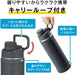 Thermos Vacuum Insulated Sports Bottle 1.5L Matte Black