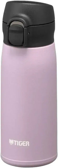 Tiger One Push Stainless Steel Water Bottle - Pink 350ml - 4904710453544