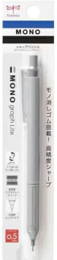 Tombow Mechanical Pencil MONO Monogram Light 05mm Gray DPA123B by Tombow