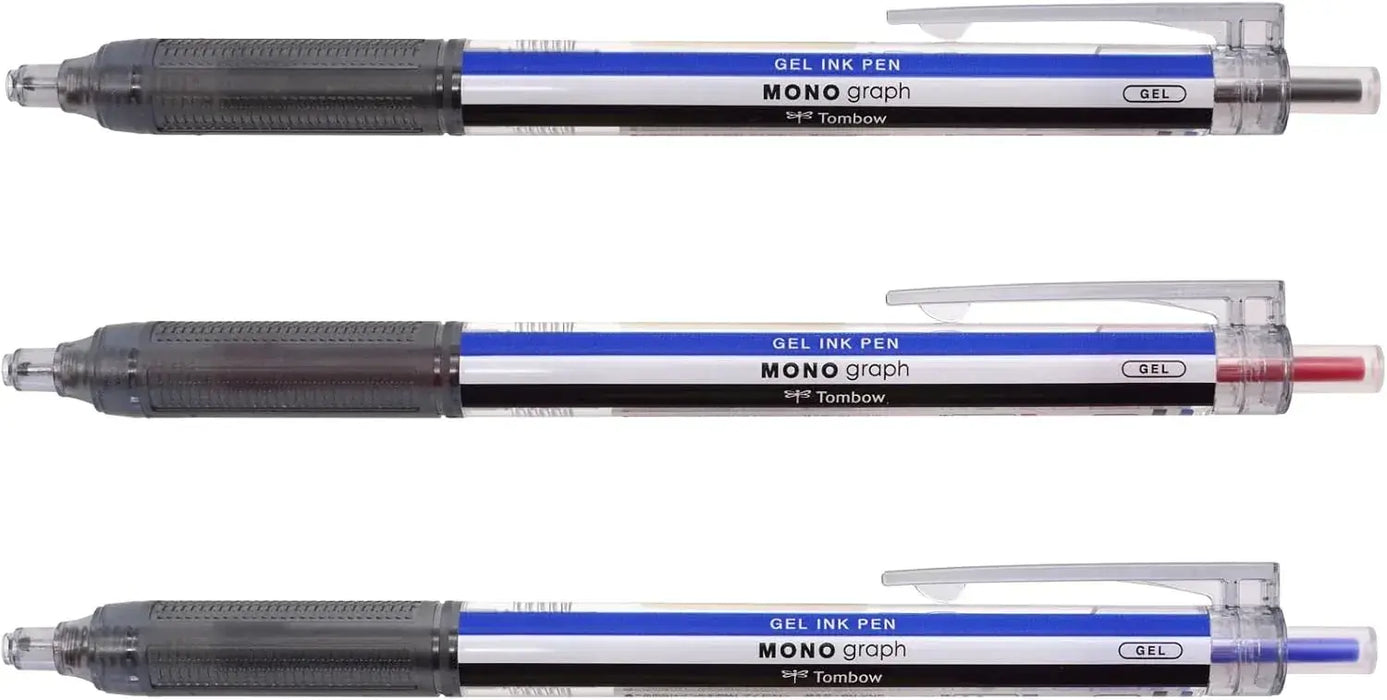 Tombow Monogram Light Gel Ballpoint Pen Blue 0.5 mm