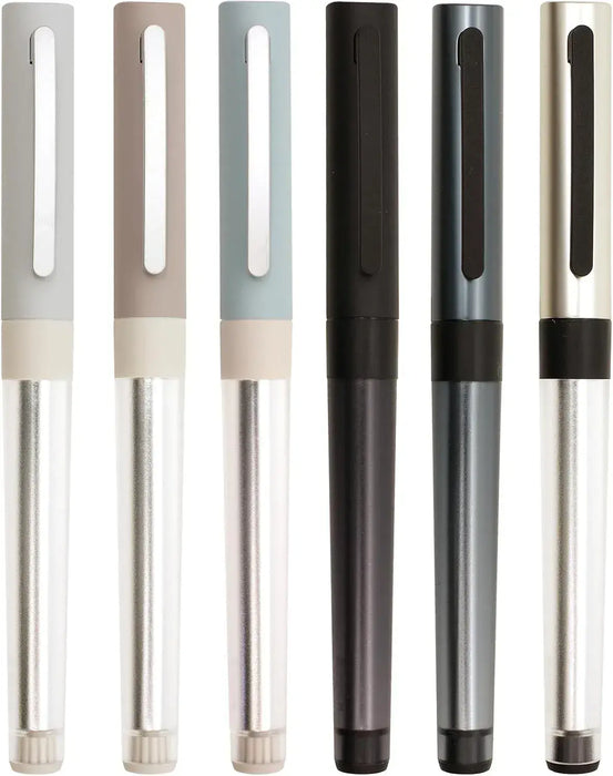 Tombow Zoom L1 Gel Ballpoint Pen 05mm Blue Black Ink Smoke Copper