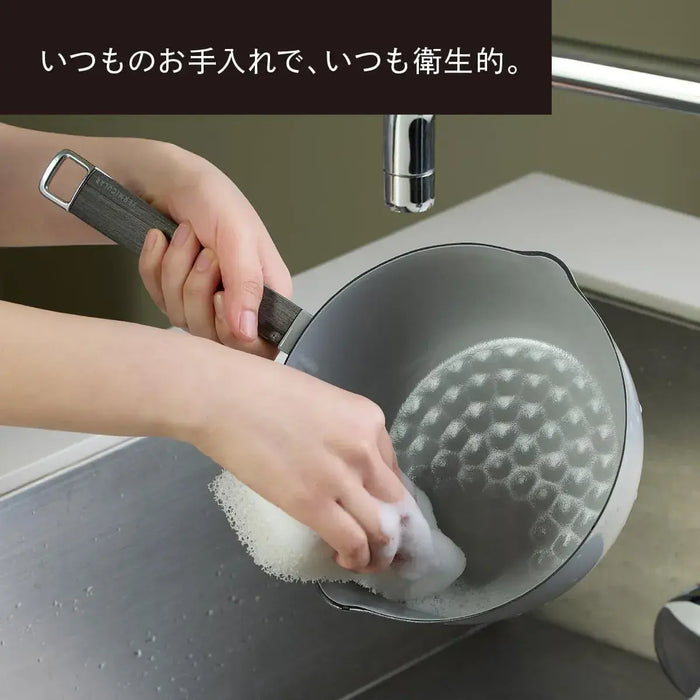 Vermicular Yukihira Cast Enamel Snow Flat Pot Japanese Cookware