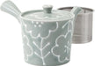West Sea Pottery Hasamiyaki Soba Cup Mug - Gray Teapot - 4965451247274