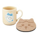 Yamaka Chiikawa Official Licensed Mug Coaster Set - Split Face - 4979855153383