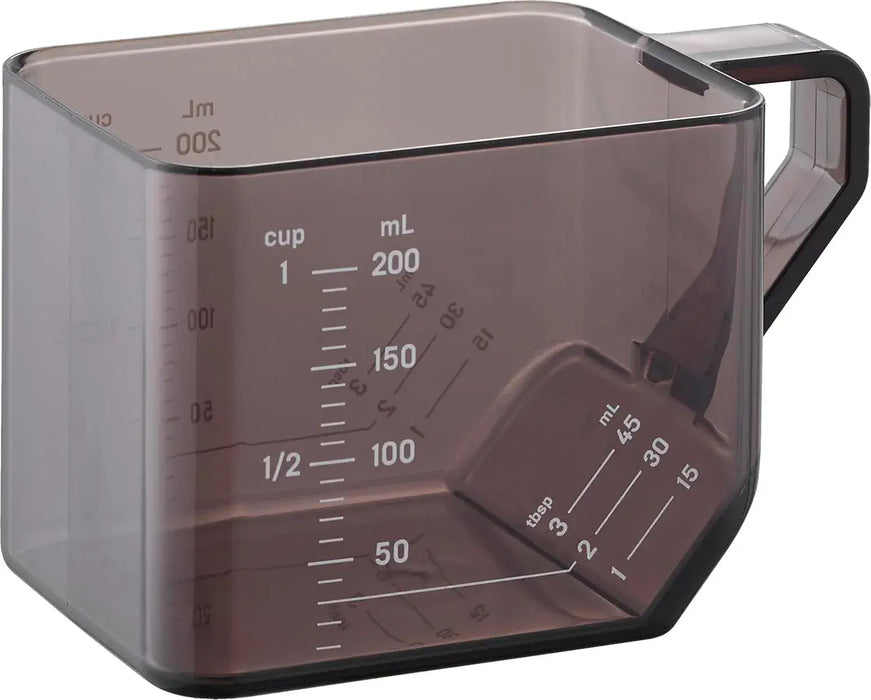 Yamazaki Home Tower Measuring Cup - Black 200ml - 4903208101448