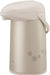 ZOJIRUSHI Glass Airpot Vacuum Insulated Beverage Dispenser - 3L Matte Beige - 4974305223845